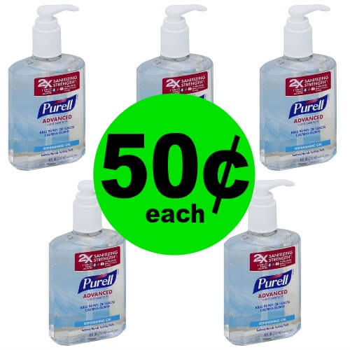 Beat the Germs! Pick Up 50¢ Purell Advanced Hand Sanitizer at Publix! (1/27 – 2/9)