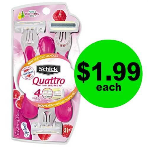 Stay Smooth With $1.99 Schick Disposable Razors at CVS! (Ends 1/13)