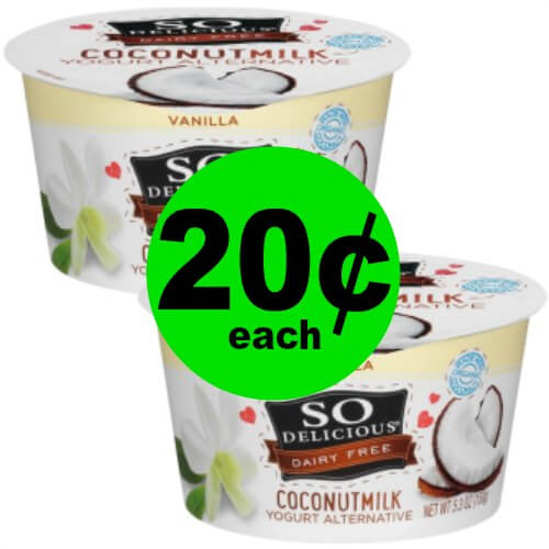 Start Your Morning Right with 20¢ So Delicious Dairy-Free Yogurt at Publix! (Ends 2/2)