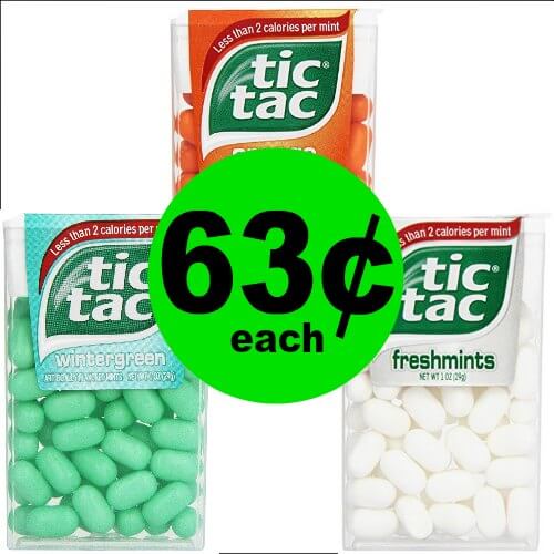 Freshen Your Breath with 63¢ Tic Tac Mints at CVS! (Ends 1/6)
