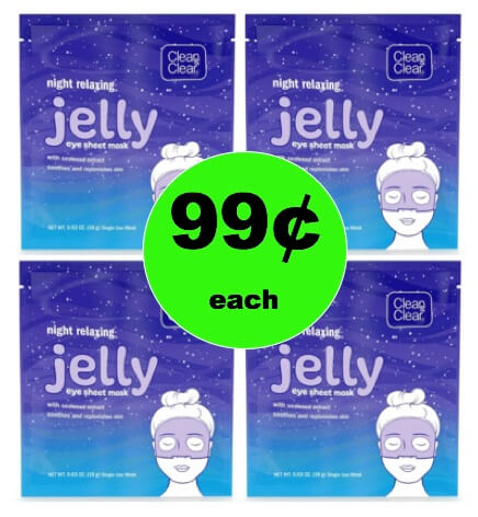 Beat That Tired Eyes Look with 99¢ Clean & Clear Gel Sheet Masks at Target! (Ends 2/3)