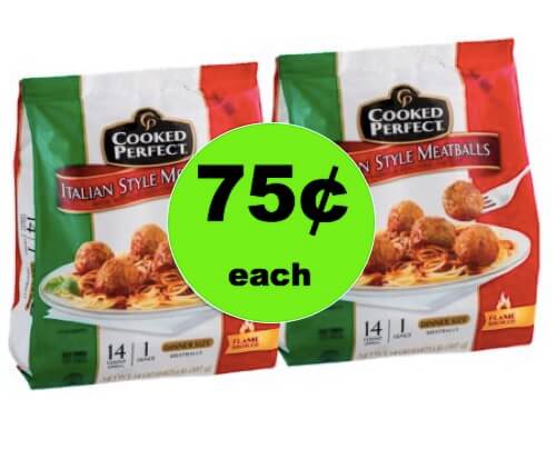 Make Dinner Easy and Cheap with Cooked Perfect Meatballs Only 75¢ at Winn Dixie! (Ends 1/16)