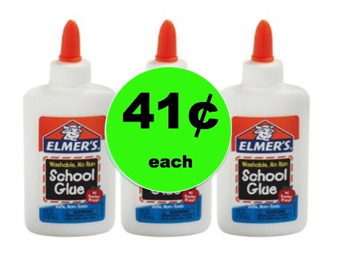 Be Ready for End of the Year Projects with 41¢ Elmer’s Washable Glue at Walmart!