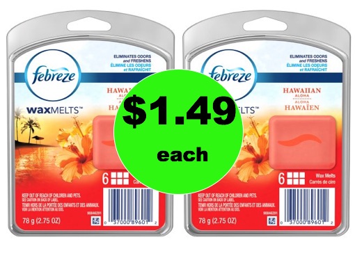 Your House Will Smell Terrific with $1.49 Febreze Wax Melts at Walmart! (Ends 1/27)