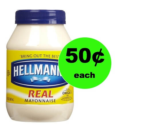 SUPER CHEAP Hellmann’s Mayonnaise Only 50¢ Each at Winn Dixie! (Ends 1/5)