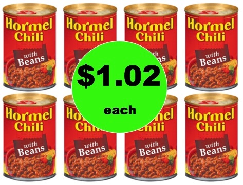 Warm Up with $1.02 Hormel Chili at Target (at Publix, Walgreens & Winn Dixie too)! (Ends 2/3)