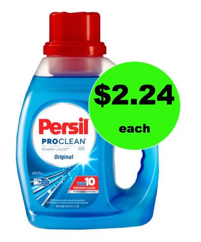 Clean Clothes Cheap with $2.24 Persil Detergent at Walmart (at Walgreens & CVS too)! (Ends 2/10)