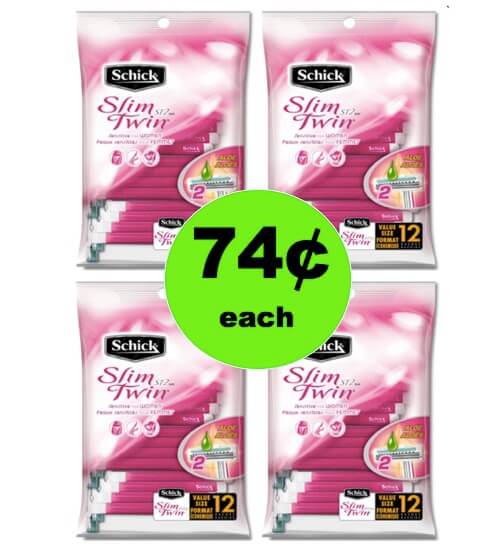 Stock Up on 74¢ Schick Disposable Razors at Walgreens! (1/7 – 1/13)