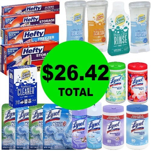 For ONLY $26.42, Get (20!) Cleaning Products at Publix! (Ends 2/27 or 2/28)