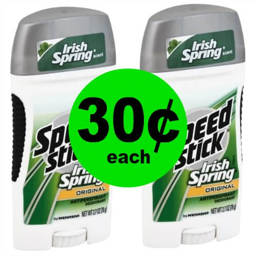 Stay Fresh with Speed Stick Deodorant for 30¢ Each at CVS! (Ends 2/10)