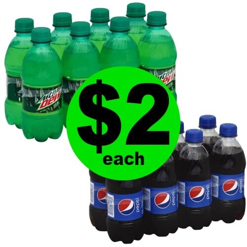 Are You Thirsty? Pepsi 8 packs are ONLY $2 at Publix! 2/15 – 2/21 (or 2/14 – 2/20)
