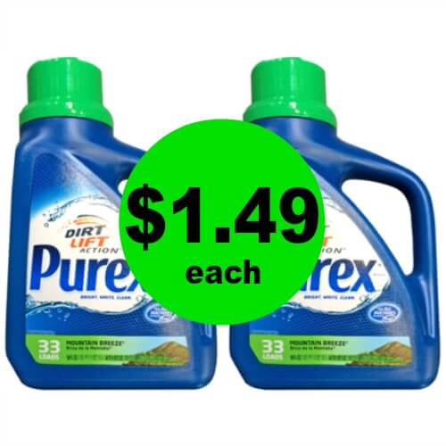 Stock Up on Purex Detergent for $1.49 Each at CVS! (2/11 – 2/17)