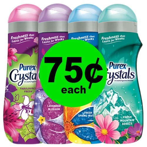 Make Your Laundry Smell LOVELY! Print NOW to Get Purex Crystals for 75¢ Each at Publix! 2/15 – 2/21 (or 2/14 – 2/20)