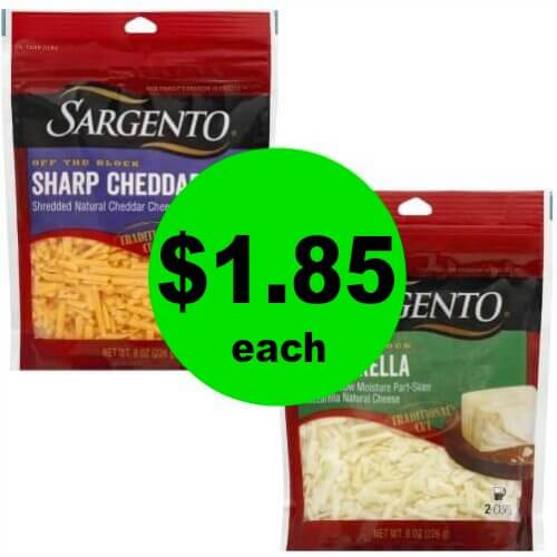 More Cheese Please! Pick Up Sargento Shredded Cheese for $1.85 Each at Publix! (Ends 2/27 or 2/28)