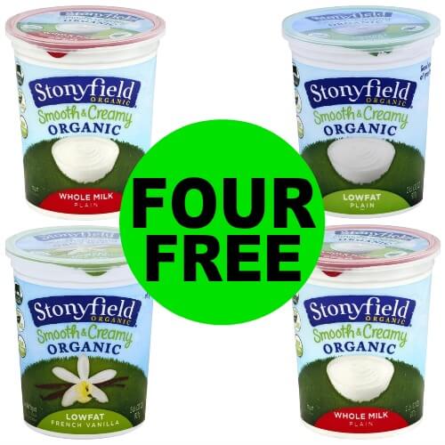 Pick Up FOUR (4!) FREE Stonyfield Organic Yogurt Tubs at Publix! (Ends 2/24)
