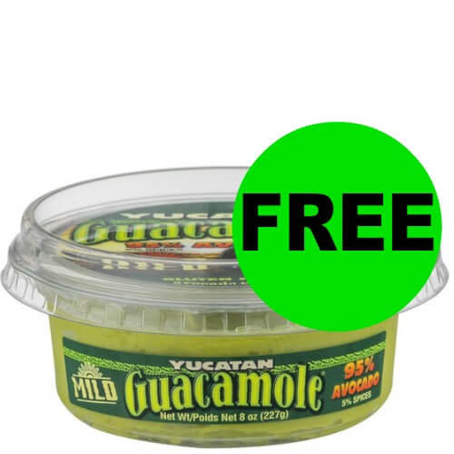 (Update: NLA) Just In Time For The Big Game! FREE Yucatan Guacamole at Publix! Print NOW! (Ends 2/6 or 2/7)