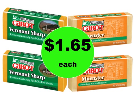Make It Cheesy with Cabot Cheese Only $1.65 Each at Winn Dixie! (Ends 2/6)