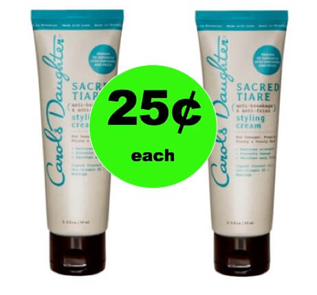 PRINT NOW For $.25 Carol’s Daughter Hair Care at Target (Reg. $6)! (Ends 2/17)