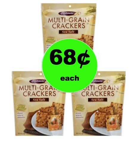 It’s Crunch Time with 68¢ Crunchmaster Crackers at Walmart!