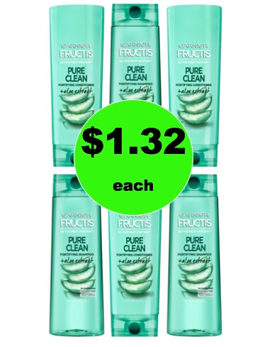 Score $1.32 Garnier Fructis Hair Care BIG Bottles at Target! (Ends 2/24)