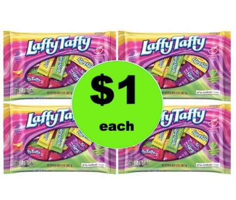 EASTER BASKET STUFFERS! Get $1 Laffy Taffy Candy Bags at Target! (Ends 3/3)