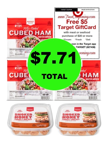 For Just $7.71, Get (4) Diced Ham & (2) Lunchmeat Tubs at Target! (Ends 2/10)