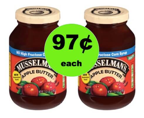 Try a Different Spread! Get 97¢ Musselman’s Apple Butter at Walmart!