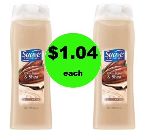 Enjoy Your Shower with $1.04 Suave Essentials Body Wash at Target! (Ends 2/17)