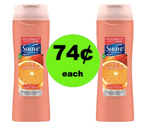 Love Your Skin with 74¢ Suave Body Wash at Walgreens! (Ends 3/3)