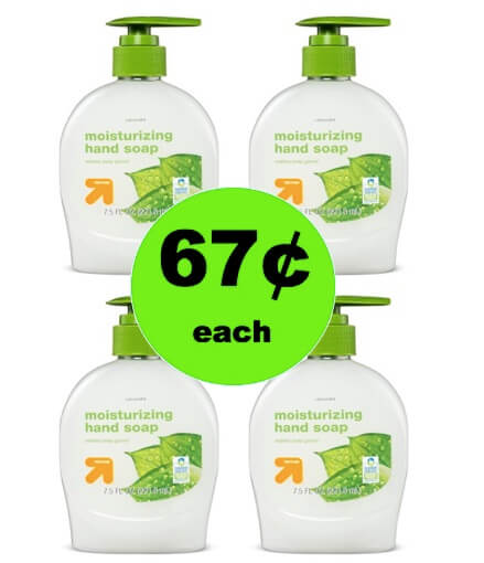 Clean Up for CHEAP with 67¢ Up & Up Hand Soap at Target! (Ends 3/3)