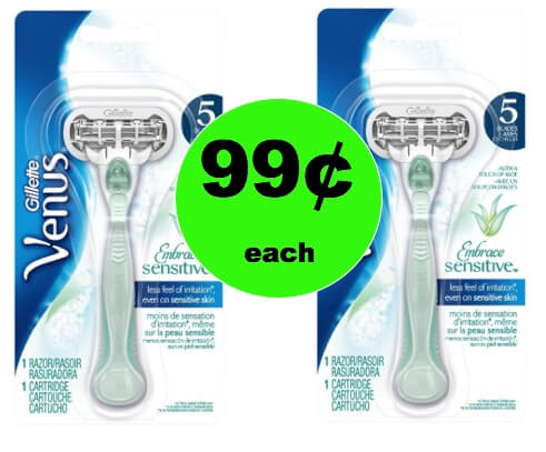 Stock Up with 99¢ Venus Razors at Target! (Ends 2/10)