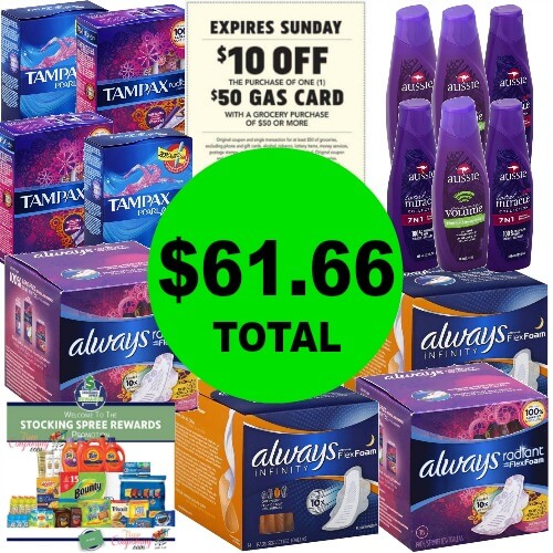 Get (14) Personal Care Products AND a $50 Gas Card for ONLY $61.66 at Publix! (3/14-3/17 or 3/15-3/17)