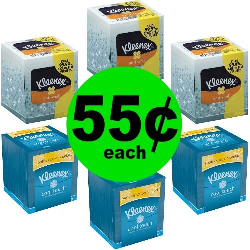 Take Care of the Sniffles with 55¢ Kleenex Cool Touch Tissues at Publix! (Ends 3/20 or 3/21)