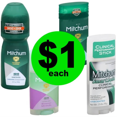 Nab FOUR (4!) Mitchum Deodorants for $1 Each at Publix! (Ends 3/9)