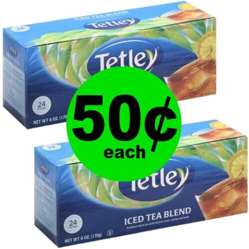 (Update: NLA) PRINT Now for 50¢ Tetley Family Size Tea Bags at Publix!