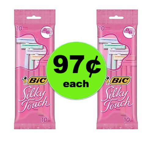 STOCK UP on Bic Razors as Low as 97¢ Each 10 Pack at Walmart! (Ends 4/8)