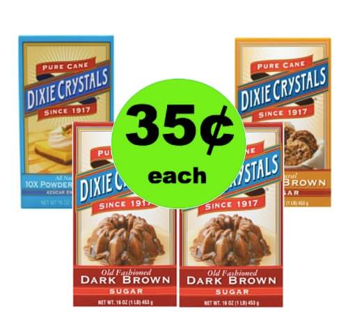 Time to Bake with 35¢ Dixie Crystals Brown & Confectioner’s Sugar at Winn Dixie! (Ends 4/3)