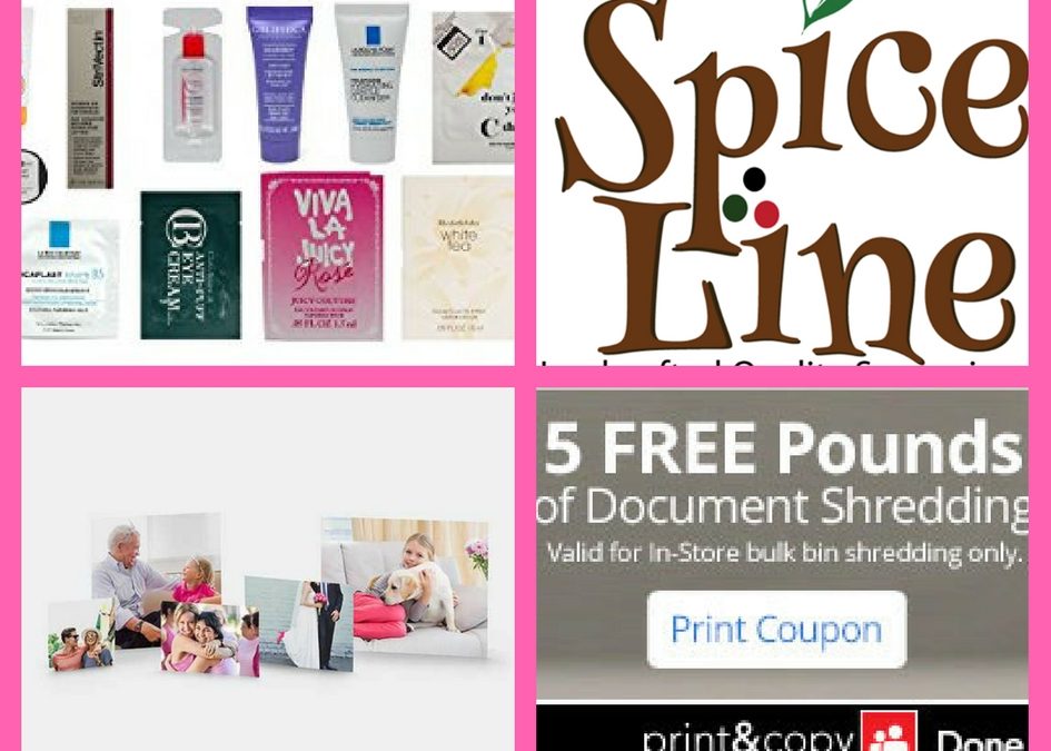 Don’t Miss These FOUR (4!) FREEbies: Amazing Beauty Box, SpiceLine Seasoning, Walgreens Photo Prints and 5 Pound Shredding Coupon!
