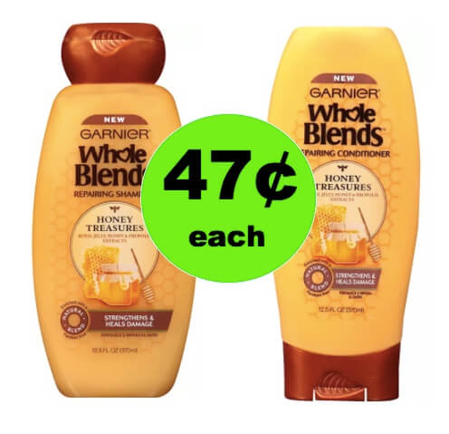 Nourish Your Hair with 47¢ Garnier Whole Blends Hair Care at Walgreens (at CVS too)! (Ends 3/31)