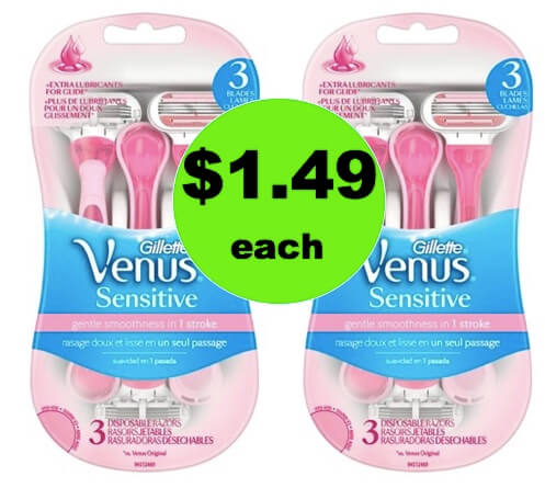 Get a CHEAP Shave with $1.49 Venus Disposable Razors 3ct at Target! (Ends 3/17)