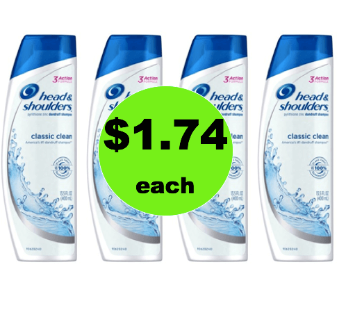 Take Care of Your Hair with $1.74 Head & Shoulders Hair Care at Target! (Ends 4/7)