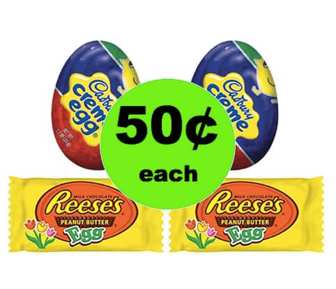 Pack the Easter Baskets with 50¢ Hershey’s Easter Candy Singles at Walgreens! (Ends 3/17)