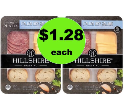 Pick Up $1.28 Hillshire Snacking Plates at Walmart! (Ends 4/5)
