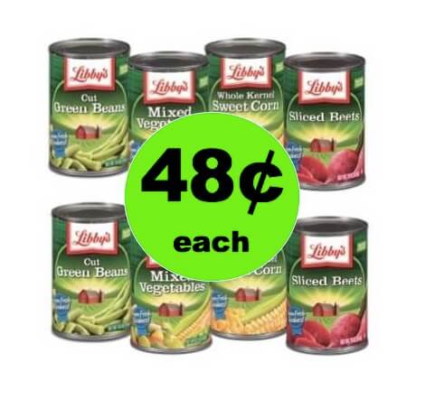 Stock Your Pantry with 48¢ Libby’s Canned Vegetables at Winn Dixie! (Ends 4/3)