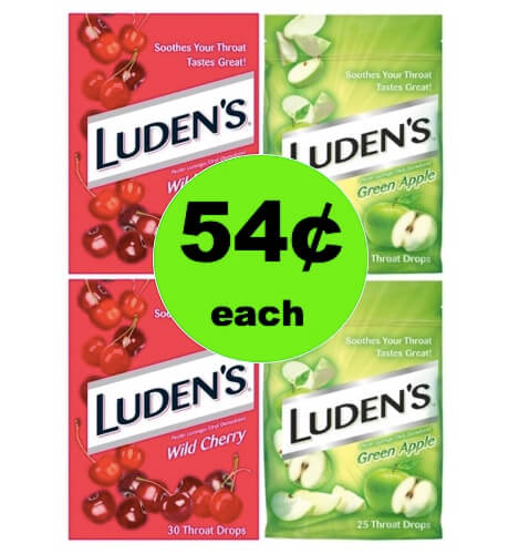 Scratchy Throat? Get 54¢ Luden’s Cough Drops at Target! (Ends 3/17)