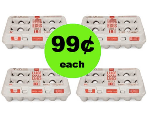 Be Ready for Easter with 99¢ Market Pantry Eggs 18 Count at Target! (Ends 3/31)