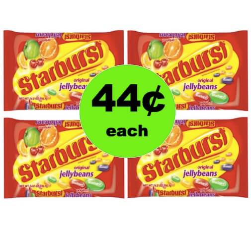 EASTER CANDY ALERT! Get 44¢ Easter Starburst Jellybeans at Walgreens! (Ends 4/1)