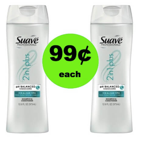 Pick Up TWO (2!) Suave Hair Care Only 99¢ at Walmart!