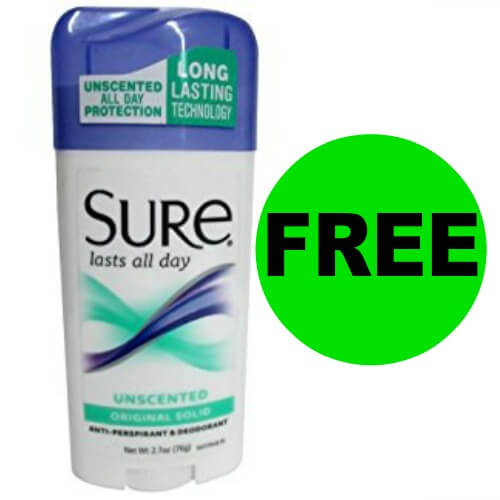 Sneak Peek CVS Deal: FREE Sure or Brut Deodorant (No Coupons Needed)! (11/10-11/16)