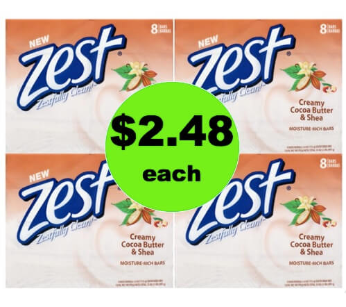 Smell Clean and Fresh with Zest Bar Soap JUST 31¢ Per Bar at Walmart! (Ends 3/11)